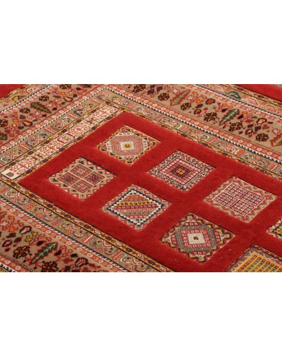 Tappeto Nimbaft Fine Persia marrone arancione 91x118