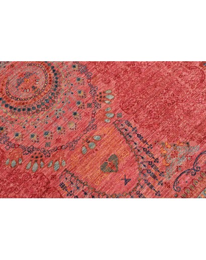 Tappeto Shahi Fine Pakistan rosso 251x288