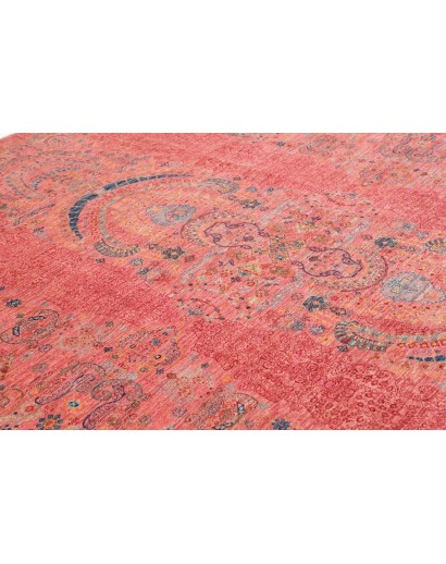 Tappeto Shahi Fine Pakistan rosso 251x288