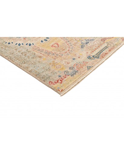 Tappeto Shahi Fine Pakistan beige azzurro 247x306