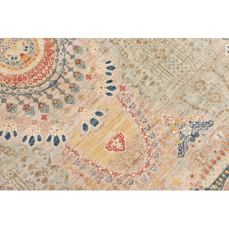Tappeto Shahi Fine Pakistan beige azzurro 247x306