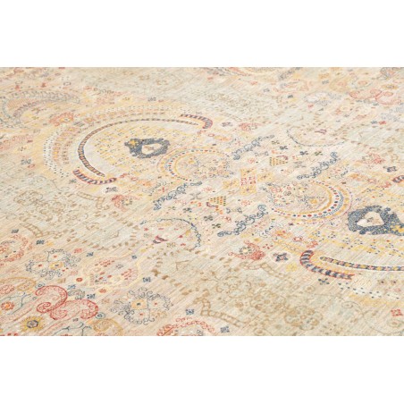 Tappeto Shahi Fine Pakistan beige azzurro 247x306