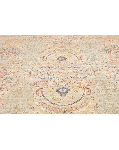 Tappeto Shahi Fine Pakistan beige azzurro 247x306