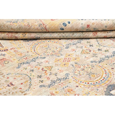 Tappeto Shahi Fine Pakistan beige azzurro 247x306