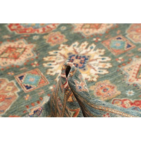 Tappeto Kazak Fine Pakistan marrone bianco 245x314