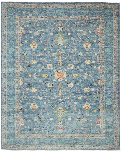 Tappeto Zigler Fine Pakistan grigio bianco 244x306