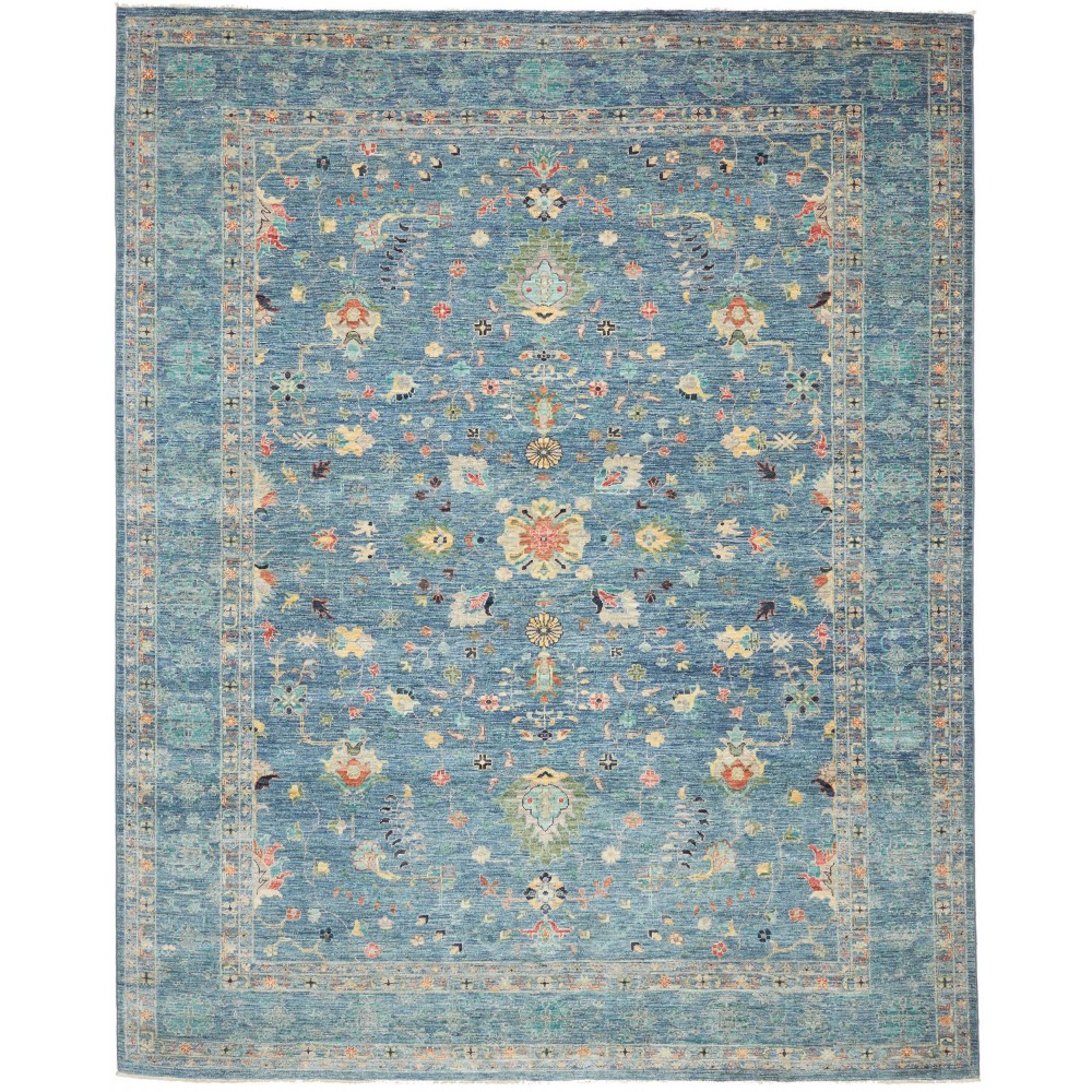 Tappeto Zigler Fine Pakistan grigio bianco 246x308