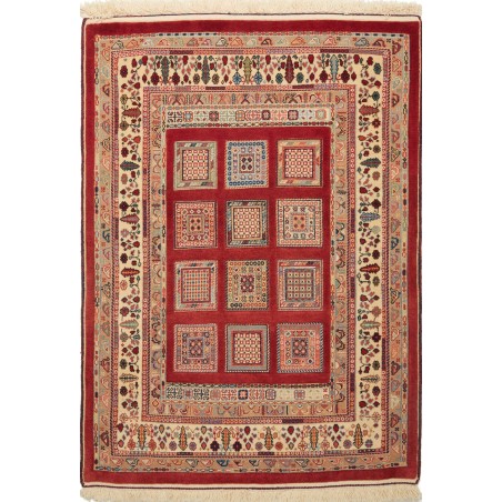 Tappeto Nimbaft Persia marrone giallo 105x143