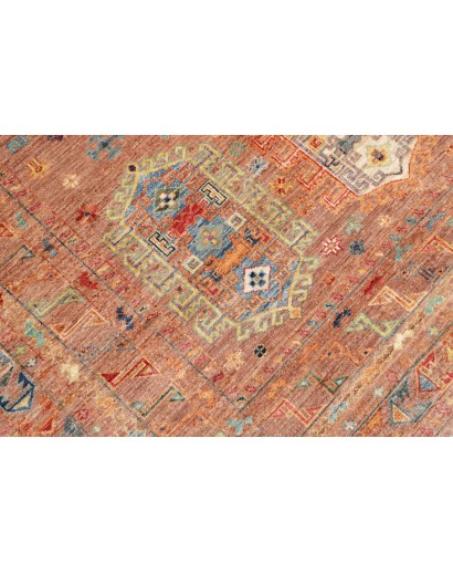 Tappeto Tribal Pakistan marrone grigio 238x290