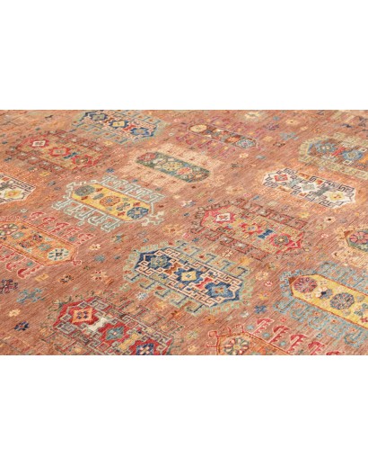 Tappeto Tribal Pakistan marrone grigio 238x290