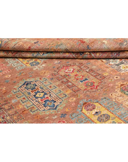 Tappeto Tribal Pakistan marrone grigio 238x290