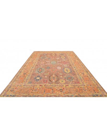 Tappeto Tribal Pakistan marrone grigio 272x379