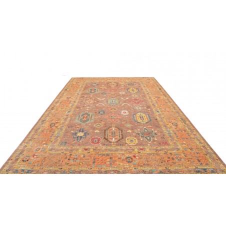Tappeto Tribal Pakistan marrone grigio 272x379