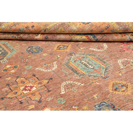 Tappeto Tribal Pakistan marrone grigio 272x379