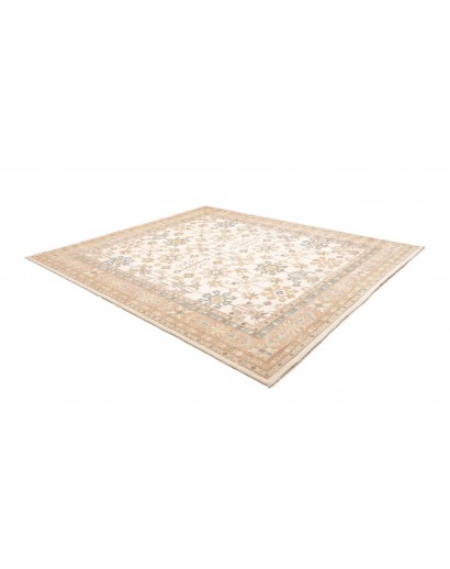 Tappeto Kazak Afghanistan bianco giallo 255x295