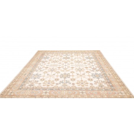 Tappeto Kazak Afghanistan bianco giallo 255x295
