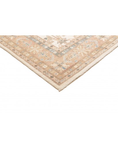 Tappeto Kazak Afghanistan bianco giallo 255x295
