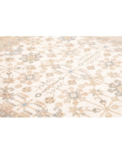 Tappeto Kazak Afghanistan bianco giallo 255x295