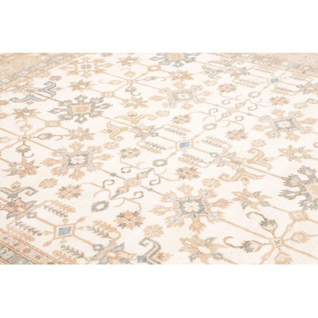 Tappeto Kazak Afghanistan bianco giallo 255x295