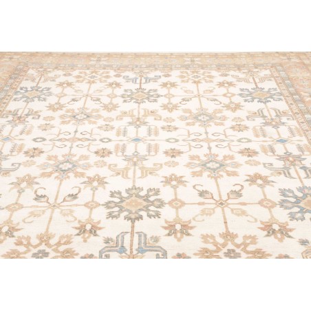 Tappeto Kazak Afghanistan bianco giallo 255x295