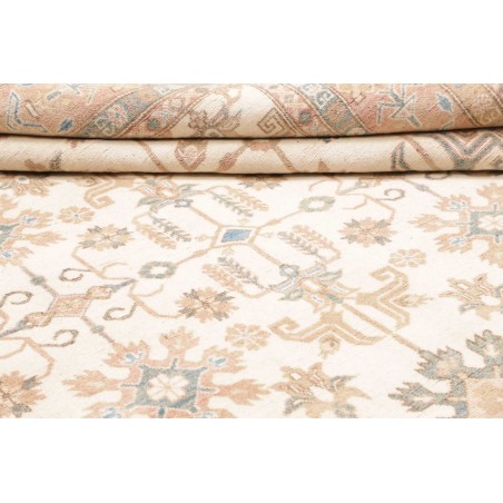 Tappeto Kazak Afghanistan bianco giallo 255x295