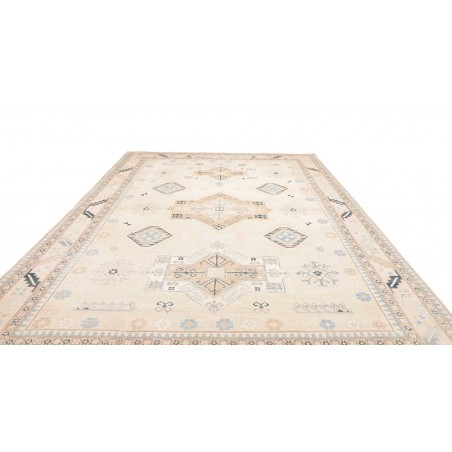 Tappeto Kazak Afghanistan bianco 301x436