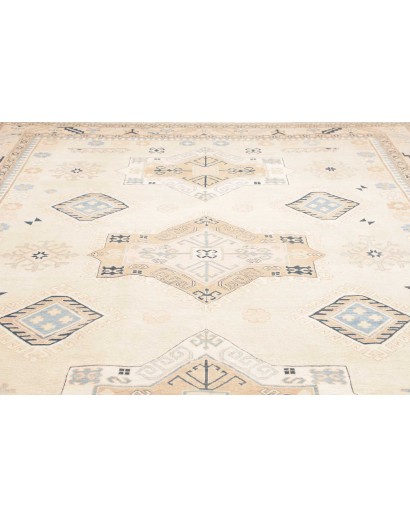 Tappeto Kazak Afghanistan bianco 301x436