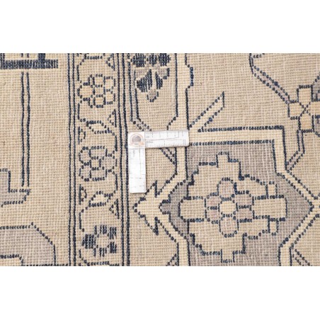 Tappeto Kazak Afghanistan bianco azzurro 308x400