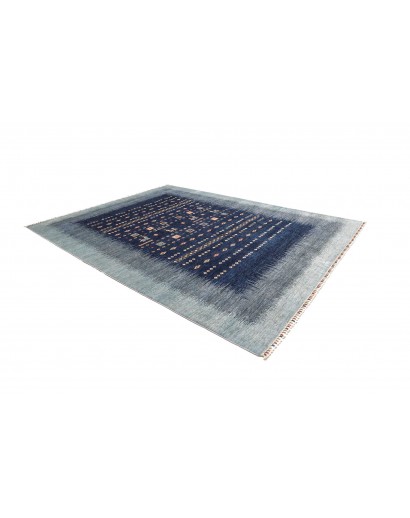 Tappeto Siva Pakistan grigio azzurro 271x352