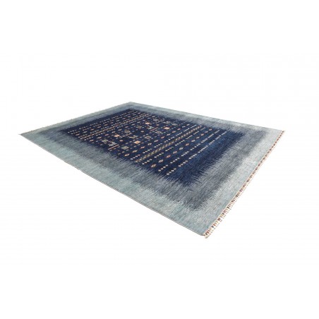 Tappeto Siva Pakistan grigio azzurro 271x352