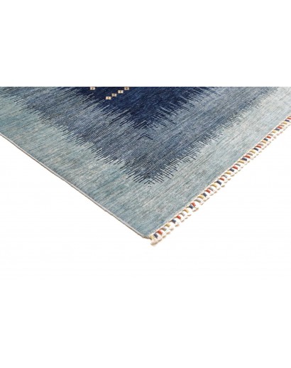 Tappeto Siva Pakistan grigio azzurro 271x352