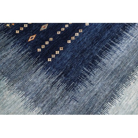 Tappeto Siva Pakistan grigio azzurro 271x352