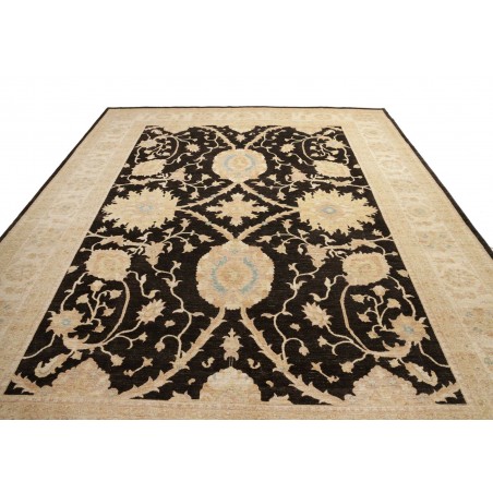 Tappeto Zigler Fine Pakistan marrone grigio 302x409