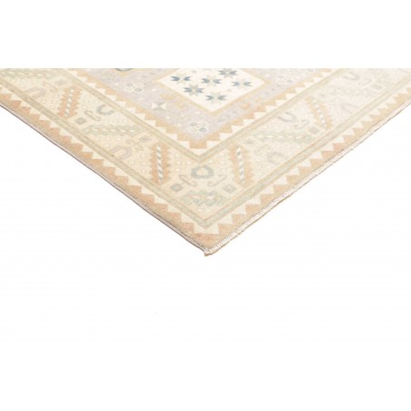 Tappeto Kazak Afghanistan bianco grigio 201x299