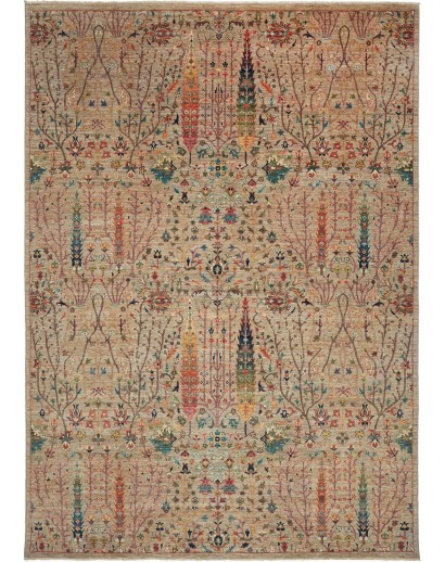 Tappeto Shahi Fine Pakistan marrone grigio 204x293