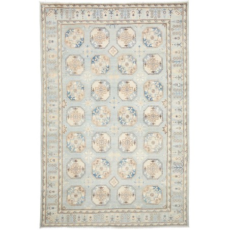 Tappeto Kazak Afghanistan bianco 196x301