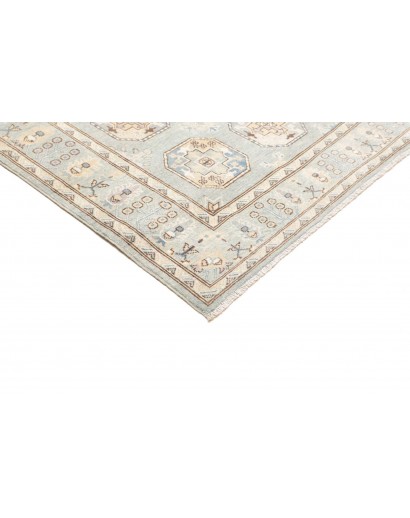 Tappeto Kazak Afghanistan bianco 196x301