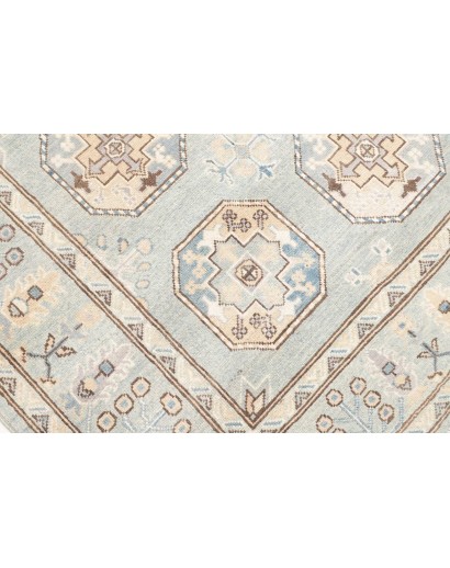 Tappeto Kazak Afghanistan bianco 196x301