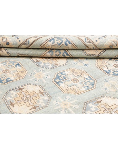Tappeto Kazak Afghanistan bianco 196x301