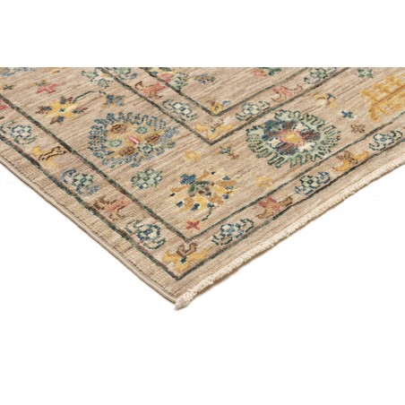 Tappeto Malka Pakistan beige giallo 148x196