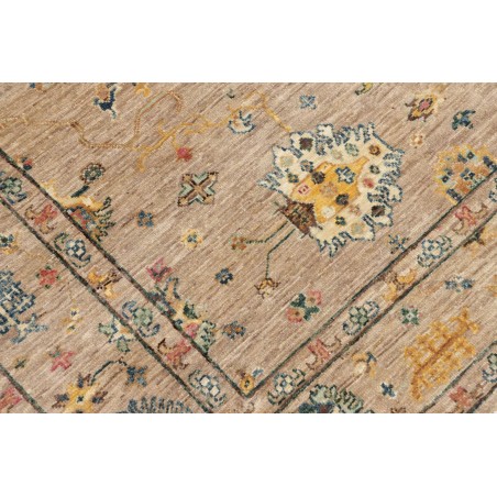 Tappeto Malka Pakistan beige giallo 148x196
