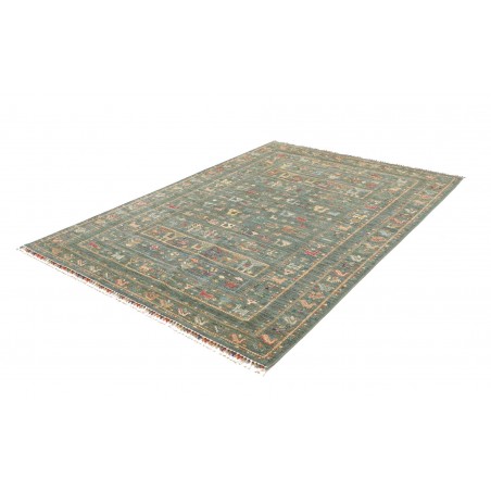Tappeto Rubin Pakistan bianco azzurro 168x238