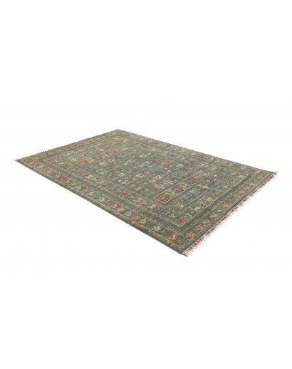 Tappeto Rubin Pakistan bianco azzurro 168x238