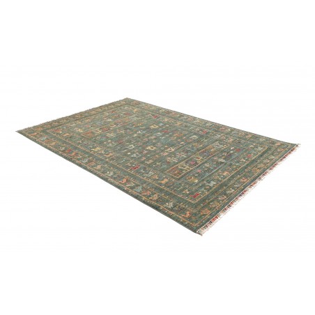 Tappeto Rubin Pakistan bianco azzurro 168x238