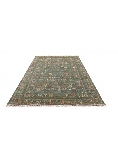 Tappeto Rubin Pakistan bianco azzurro 168x238