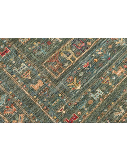 Tappeto Rubin Pakistan bianco azzurro 168x238