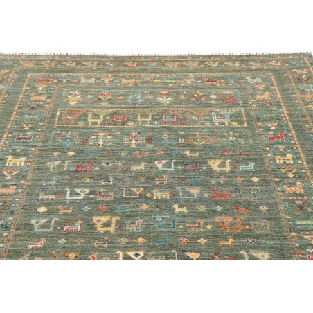 Tappeto Rubin Pakistan bianco azzurro 168x238
