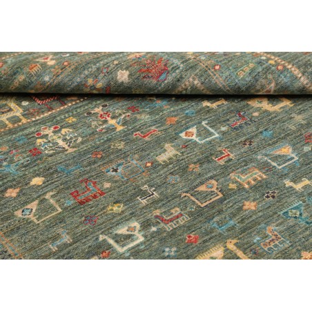 Tappeto Rubin Pakistan bianco azzurro 168x238