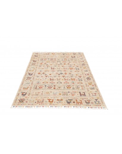 Tappeto Rubin Pakistan beige bianco 122x180