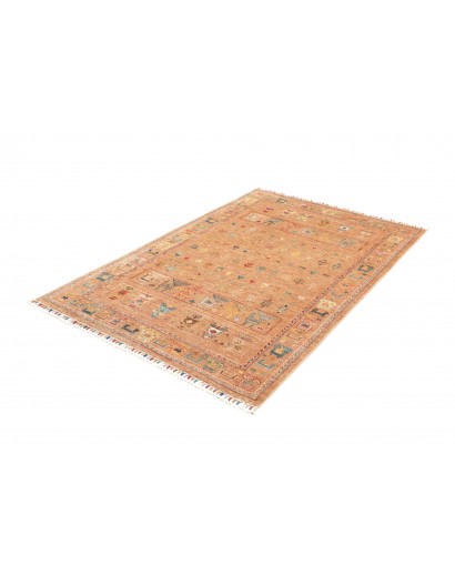 Tappeto Rubin Pakistan arancione grigio 124x185